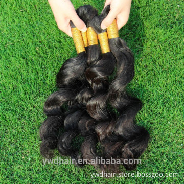 8A Grade Virgin Malaysia Human Hair Loose Wave Braiding Bulk Human Hair For Braiding Bulk Undyed Hair Paypal Accept